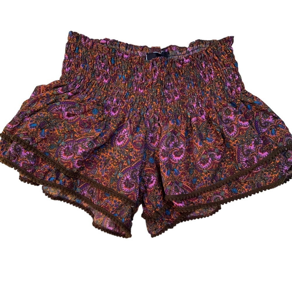Paisley TIERED SHORTS